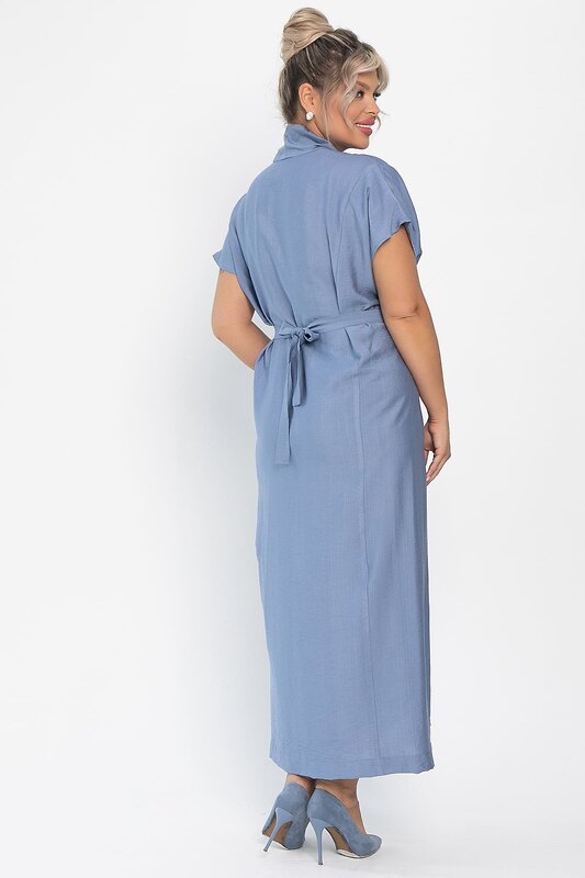 LT Collection Платье 546451 П14008-30М голубой