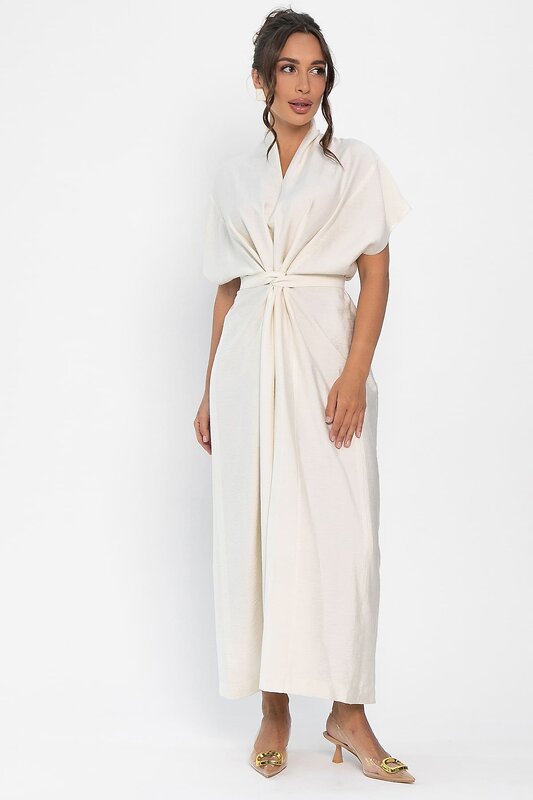 LT Collection Платье 546452 П14009-30М молочный