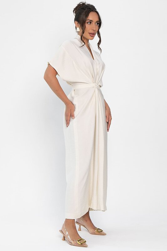 LT Collection Платье 546452 П14009-30М молочный