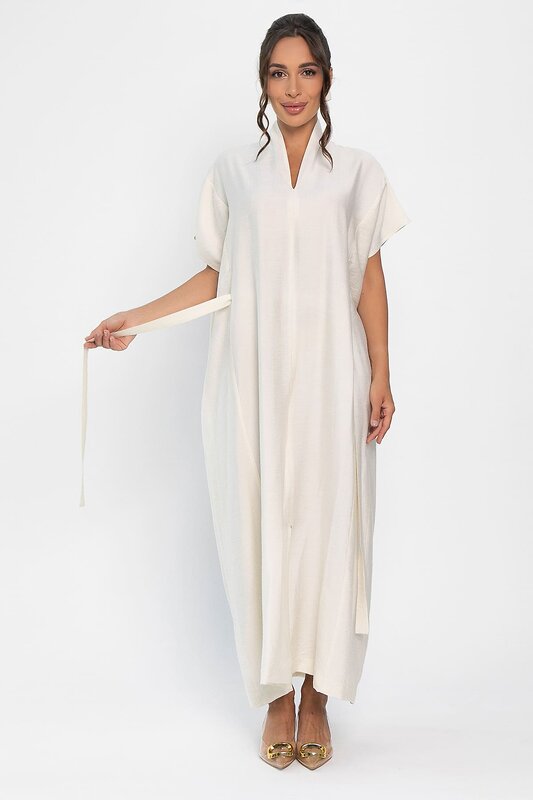 LT Collection Платье 546452 П14009-30М молочный