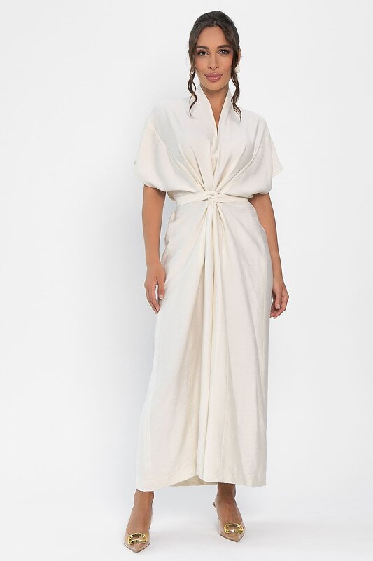 LT Collection Платье 546452 П14009-30М молочный