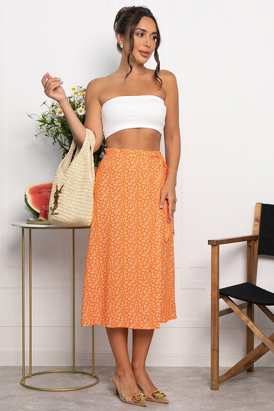 LT Collection Юбка 546455 Ю14019-35М оранжевый