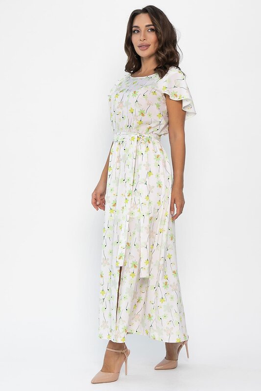 LT Collection Платье 546460 П14025-16М молочный