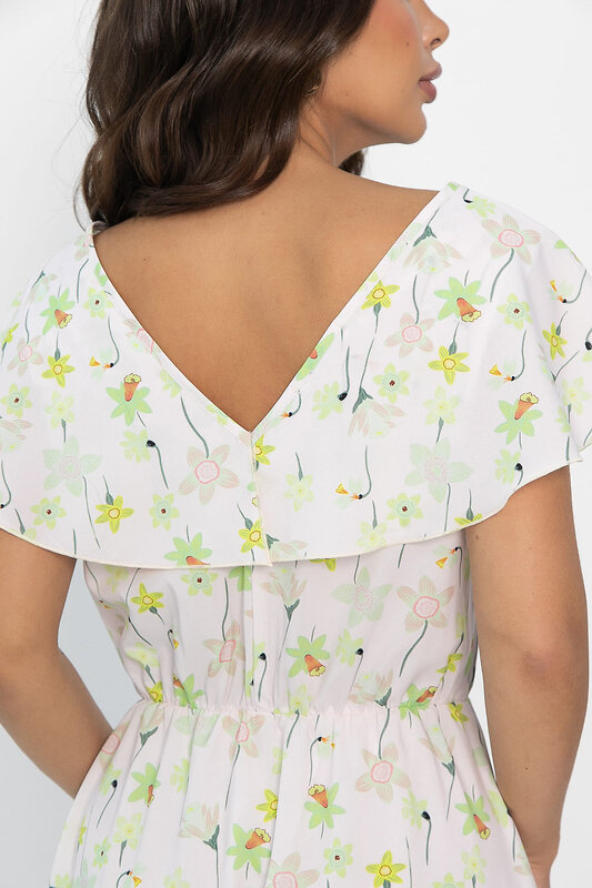 LT Collection Платье 546460 П14025-16М молочный