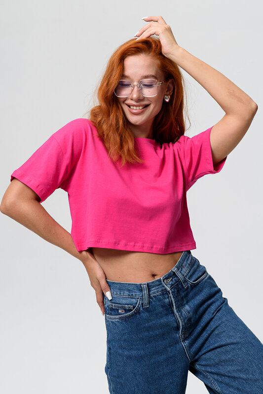 Натали Футболка 546540 14416 фуксия