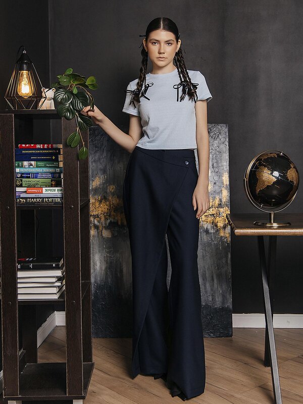BATIK Топ 546618 081 ш25-3 серый