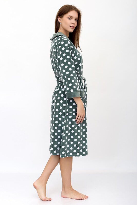 Lika Dress Халат 546687 8790 Хаки