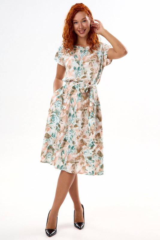 Lika Dress Платье 546739 10494 Белый/Бежевый