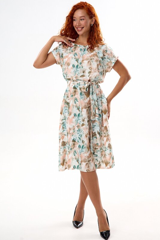 Lika Dress Платье 546739 10494 Белый/Бежевый