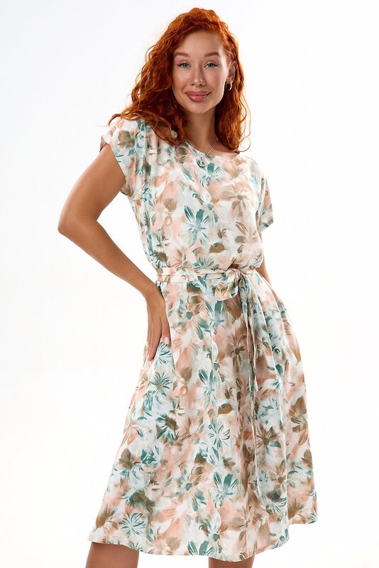 Lika Dress Платье 546739 10494 Белый/Бежевый