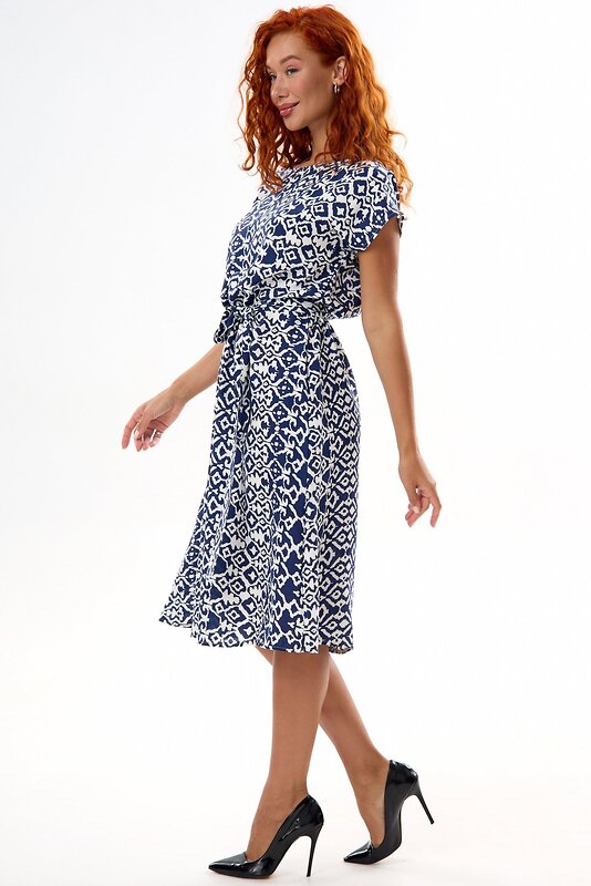 Lika Dress Платье 546744 10495 Белый/синий