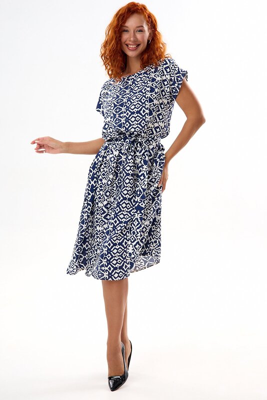 Lika Dress Платье 546744 10495 Белый/синий