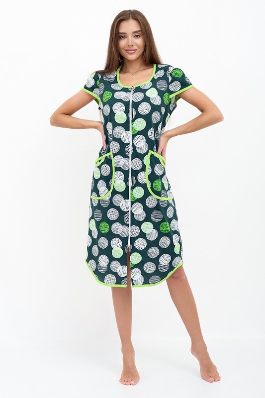 Lika Dress Халат 546759 9194 Зеленый