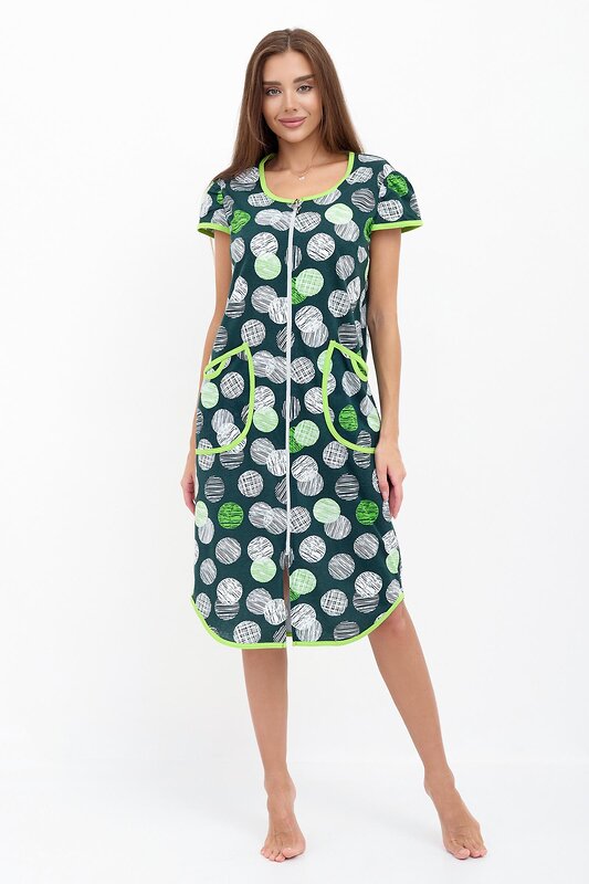 Lika Dress Халат 546759 9194 Зеленый