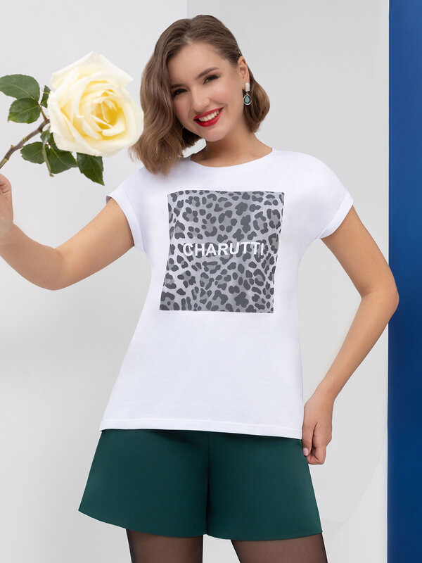 CHARUTTI Футболка 546802 6628 Белый