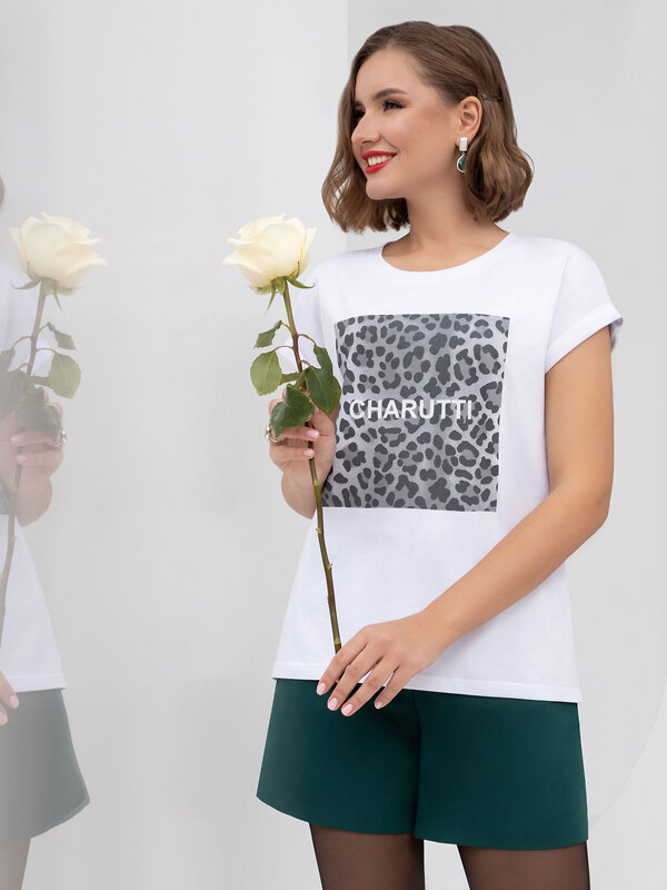 CHARUTTI Футболка 546802 6628 Белый