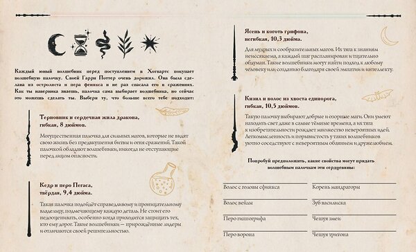 Эксмо Хохлова В.А., Пиданова А.П., Петрунина Ю. "Тайны чародейства и волшебства. Книга творчества и вдохновения (Гарри)" 546920 978-5-04-179983-0