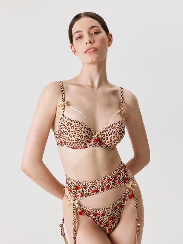 Infinity Lingerie Бюстгальтер 547580 31204111399 леопардовый принт
