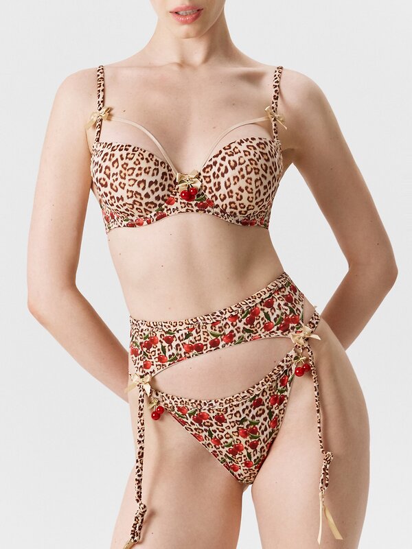 Infinity Lingerie Бюстгальтер 547580 31204111399 леопардовый принт
