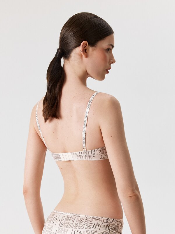 Infinity Lingerie Бюстгальтер 547604 31204111418 черный принт