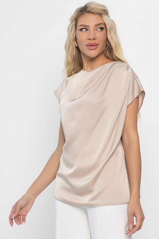LT Collection Блуза 547841 Б13837-30М бежевый