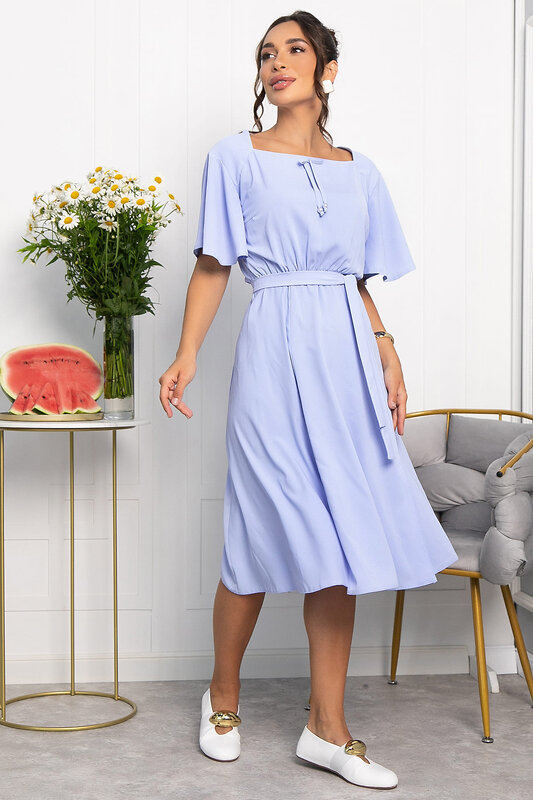 LT Collection Платье 547846 П13918-39М голубой