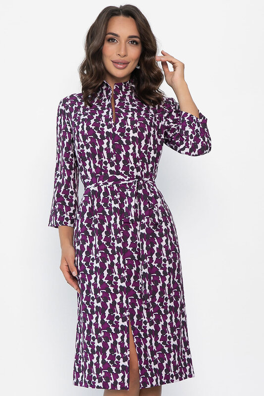 LT Collection Платье 547850 П14001-9М фиолетовый