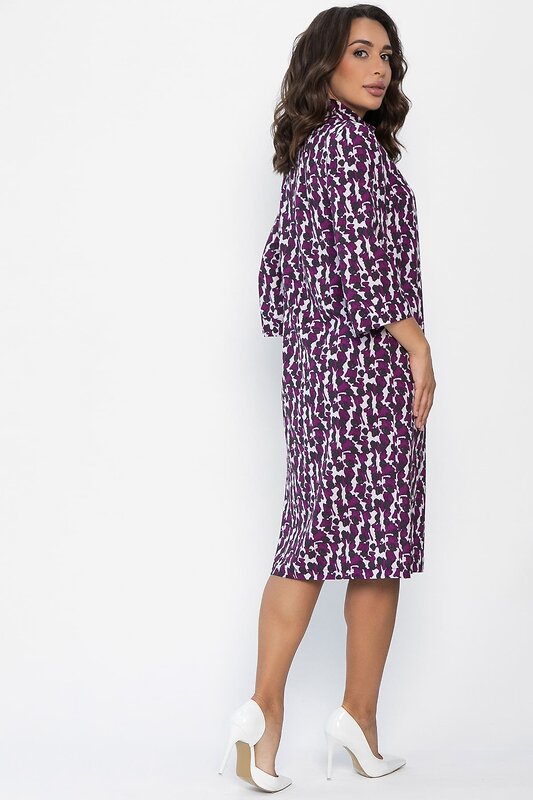 LT Collection Платье 547850 П14001-9М фиолетовый