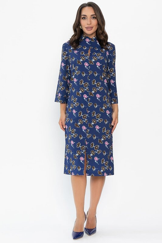 LT Collection Платье 547857 П14020-9М синий