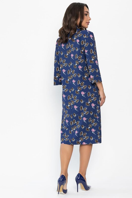 LT Collection Платье 547857 П14020-9М синий