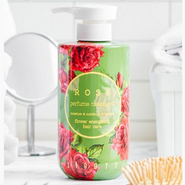 Jigott Парфюмированный шампунь для волос с экстрактом розы / Rose Perfume Shampoo, 500 мл 548111 19797