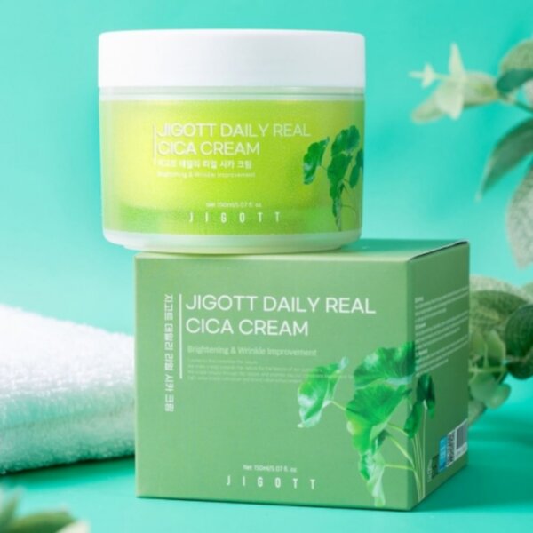 Jigott Крем для лица с экстрактом центеллы / Daily Real Cica Cream, 150 мл 548114 22540