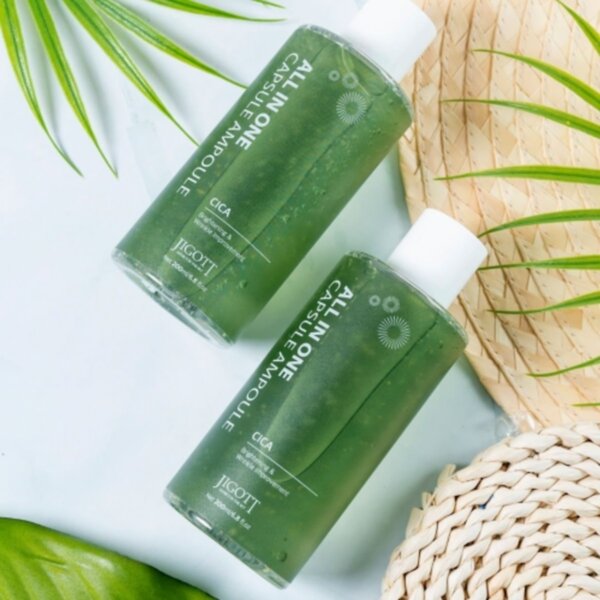 Jigott Сыворотка для лица с экстрактом центеллы азиатской / All In One Cica Capsule Ampoule, 200 мл 548115 23489