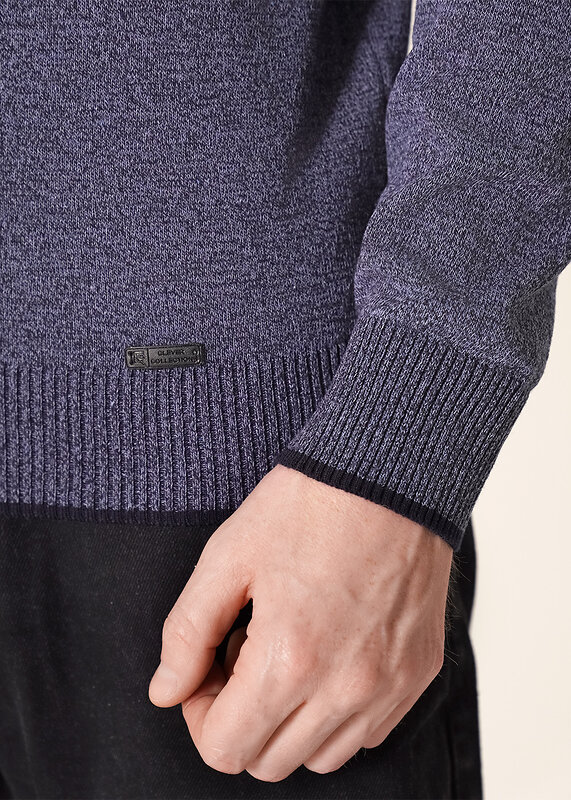 CLEVER Джемпер 548282 654174хпэ мулине джинсовый