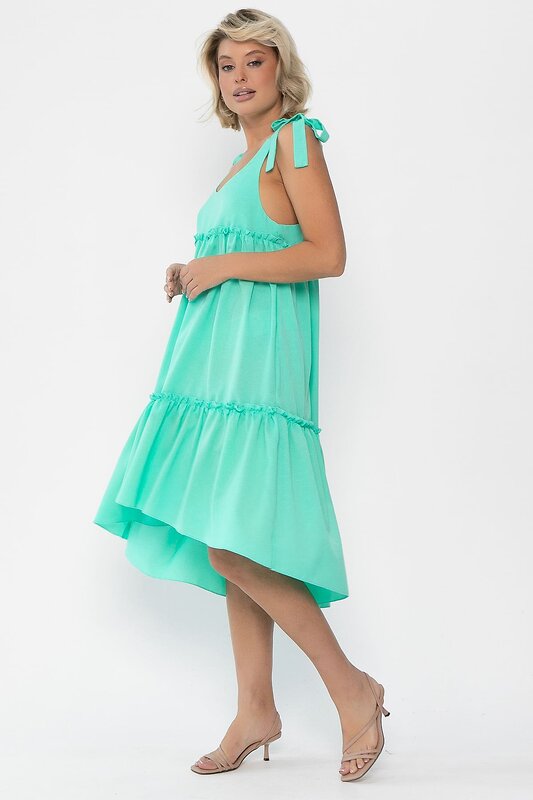 LT Collection Платье 548366 П14015-14М бирюзовый