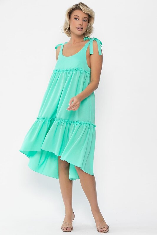LT Collection Платье 548366 П14015-14М бирюзовый