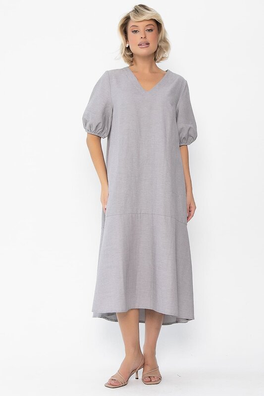 LT Collection Платье 548368 П14044-30М серый