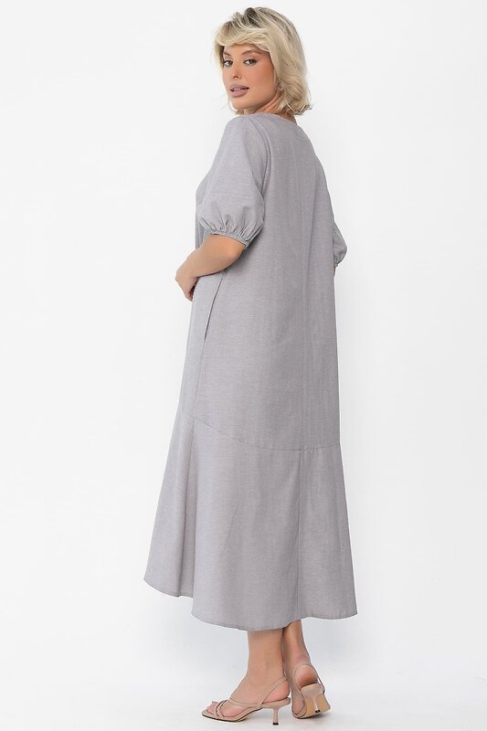LT Collection Платье 548368 П14044-30М серый