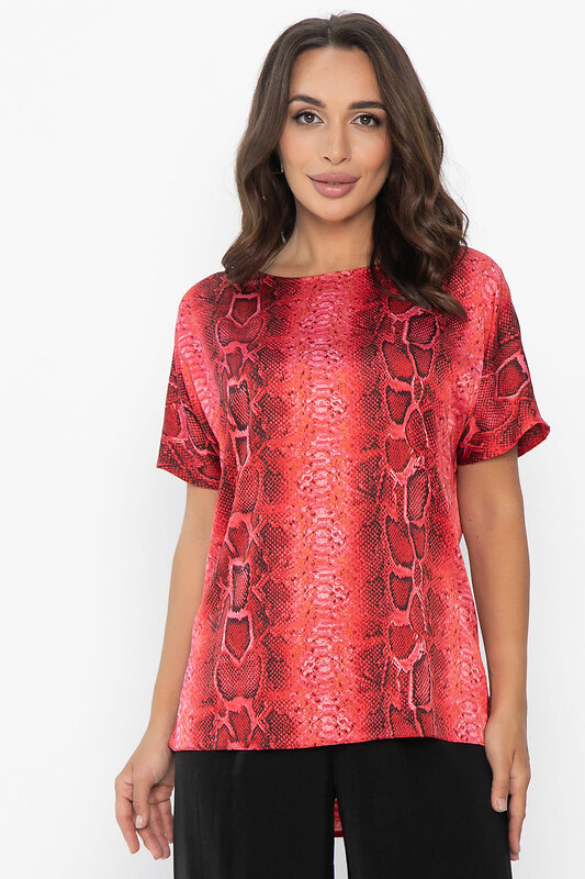 LT Collection Блуза 548559 Б14033-16М красный