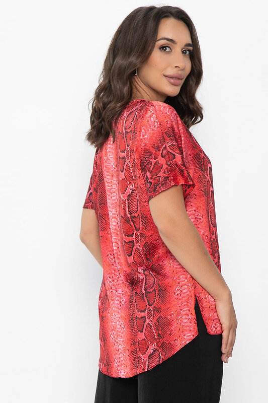 LT Collection Блуза 548559 Б14033-16М красный