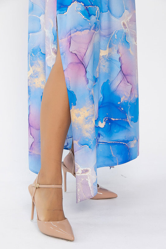 LT Collection Платье 548787 П14070-4М голубой