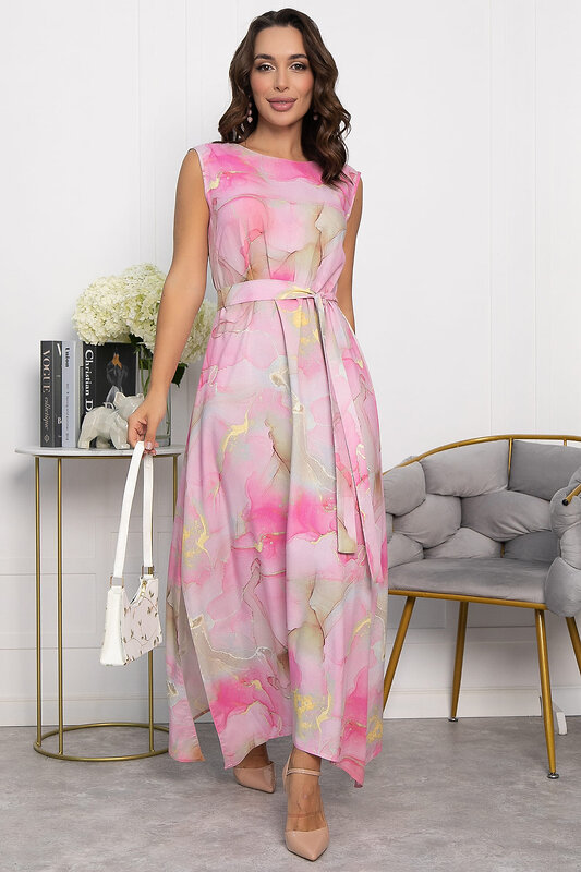 LT Collection Платье 548791 П14071-4М розовый