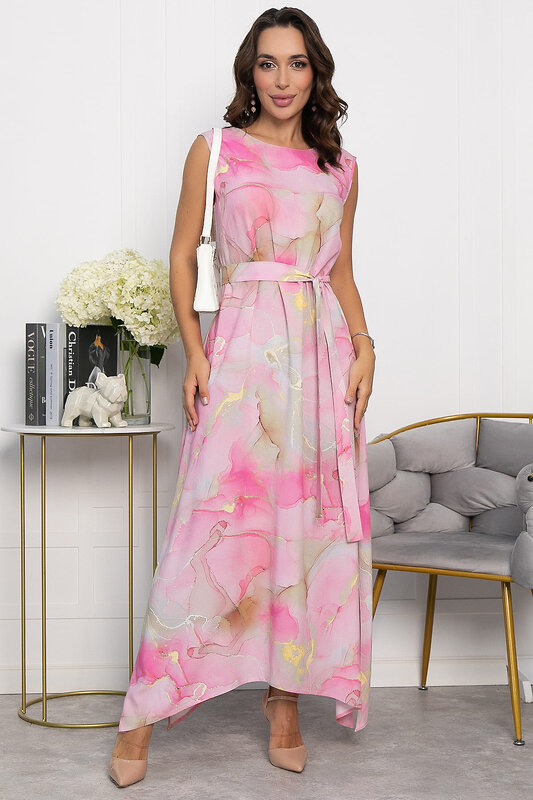 LT Collection Платье 548791 П14071-4М розовый