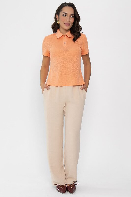 LT Collection Поло 548795 Б14080-10М оранжевый
