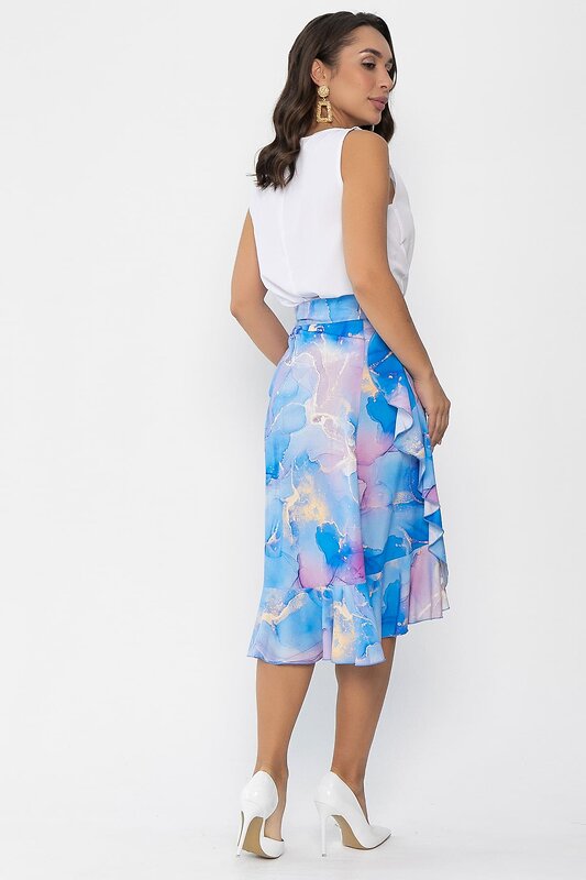 LT Collection Юбка 548796 Ю14075-4М синий