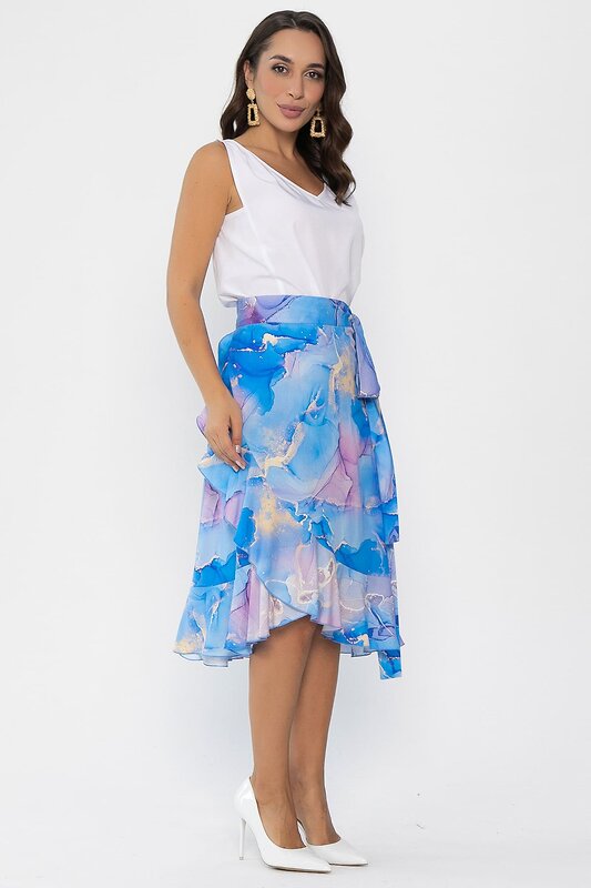 LT Collection Юбка 548796 Ю14075-4М синий
