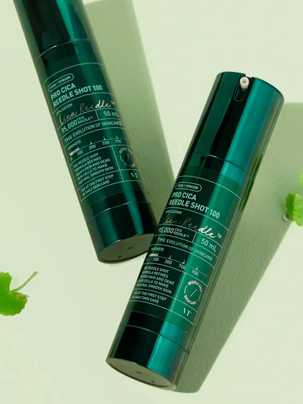 VT Cosmetics Интенсивная бустер-сыворотка для лица с микроиглами и экстрактом центеллы азиатской / Cica Reedle Shot 300, 50 мл 548831 27951