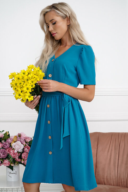Open-style Платье 548853 6876 бирюзовый