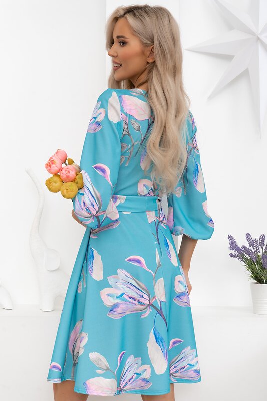 LT Collection Платье 549211 П13789-45М голубой
