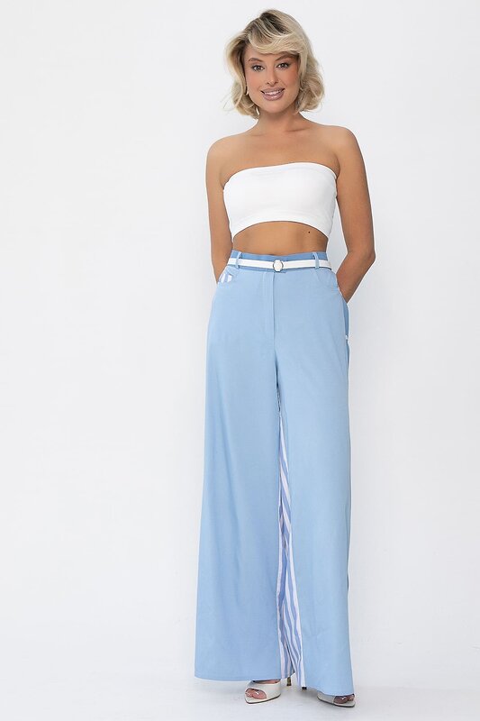 LT Collection Брюки 549214 Б13985-13М голубой